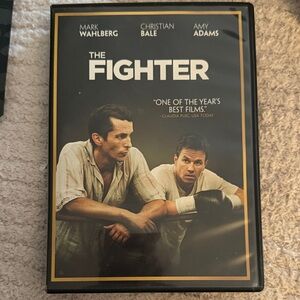 The Fighter Movie Poster - Black and Gold